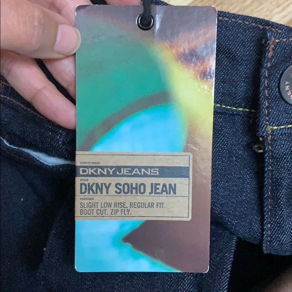 DKNY JEANS boot cut size 2R - Picture 6 of 9